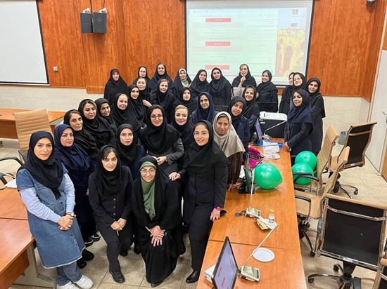 مراسم گرامیداشت روز زن در معاونت آموزشی دانشگاه علوم پزشکی تهران 